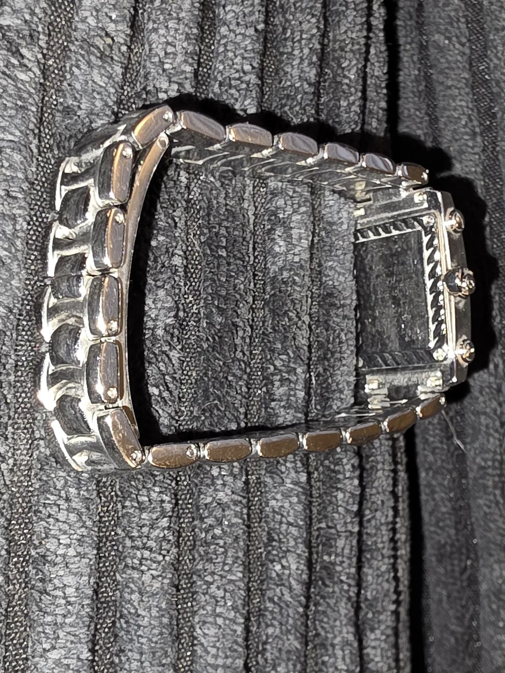 CHARRIOL Columbus 17442 Quartz Womens Watch Silver Roman Dial Swiss Made In hand